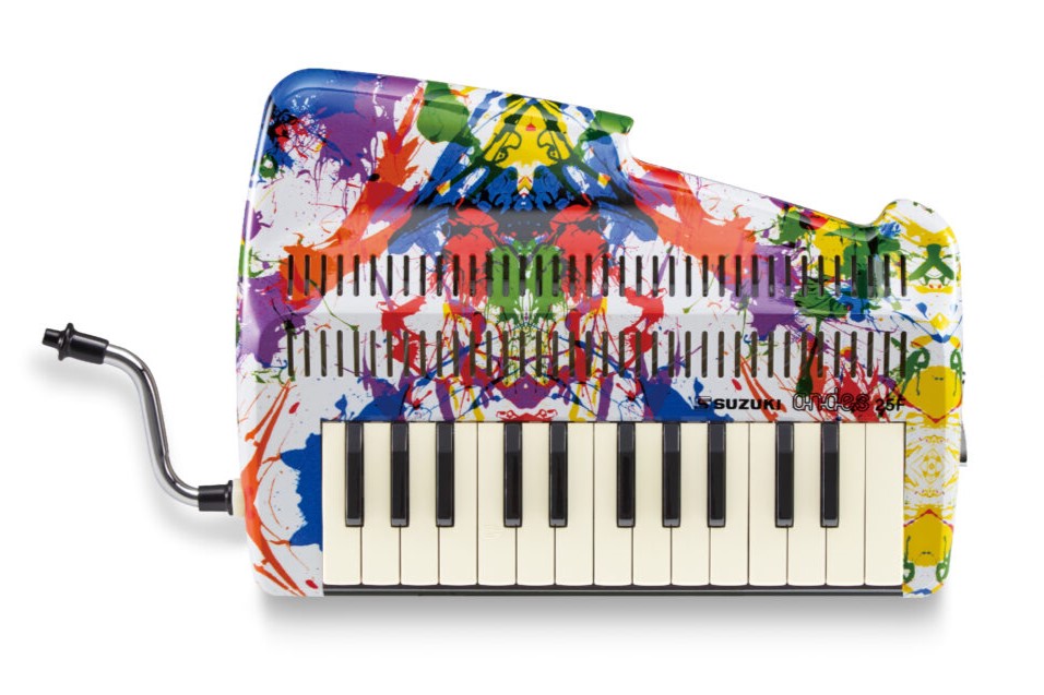 SUZUKI andes(アンデス) 25F スプラッシュ/Splash【吹奏鍵盤笛】