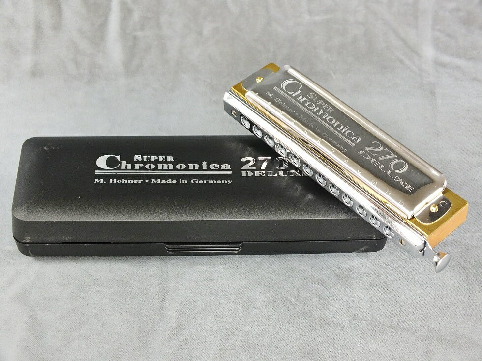 《教則用DVD付き》 HOHNER Super Chromonica-270 Deluxe (クロモニカ270デラックス)【クロマチックハーモニカ】