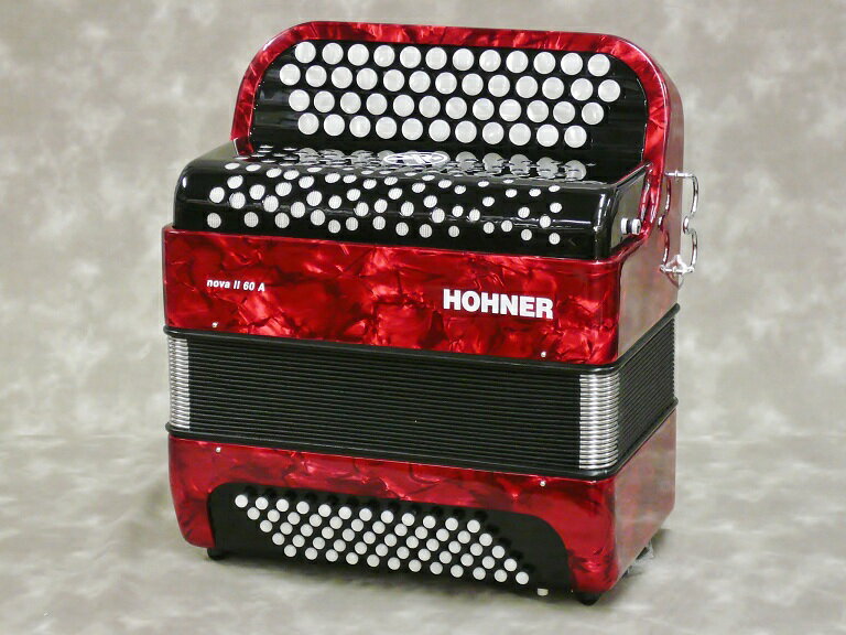 《入門機にオススメ!!》 HOHNER NOVA II/60 【アコーディオン】