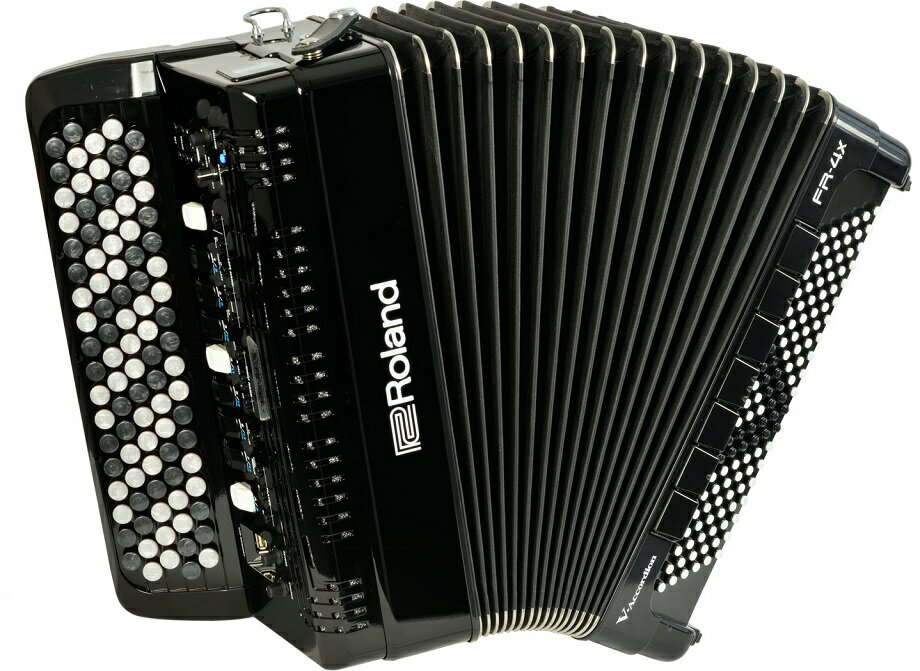 《新スピーカー・システム搭載の新モデル》 Roland V-accordion FR-4Xb 黒 (37鍵/120ベース)