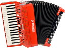 ☆限定1台特価☆ Roland V-accordion FR-4X 赤(37鍵/120ベース)※即納可能【純正ソフトケース付き】
