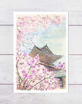 南禅寺 三門4 [ 京都の桜 ]( 春 さく