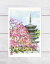 京都の桜 醍醐寺 ( 春 さくら 五重塔 世界遺産 伏見 社寺仏閣 和風 水彩画 風景画 ) 100円