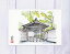 東福寺 臥雲橋 ( 社寺仏閣 東山 京都 和風 水彩画 風景画 ) 100円