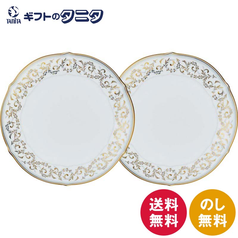 ノリタケ ソフィランス 21.5cmプレートペアセット 1748L/P94712 送料無料 Noritake 磁器 皿 電子レンジ対応 食器 ギフト 内祝 御祝 御礼 快気祝 御供 粗供養 香典返し 彼岸 お中元 暑中お見舞い お歳暮 お年賀 母の日 父の日 敬老の日