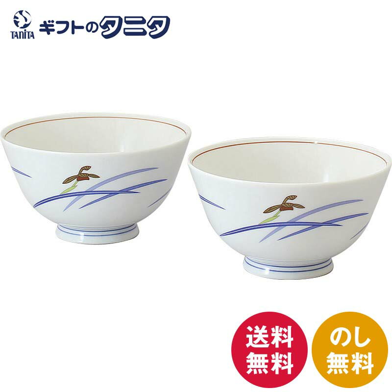 香蘭社 オーキッドブルーム 組飯碗 42801-2DOD 送料無料 ご飯 茶碗 磁器 有田焼 電子レンジ可 日本製 食器 ギフト 内祝 御祝 御礼 快気祝 御供 粗供養 香典返し 彼岸 お中元 暑中お見舞い お歳暮 お年賀 母の日 父の日 敬老の日