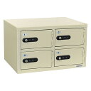 エーコー 貴重品保管庫 LK-304 2列2段 4人用(3)
