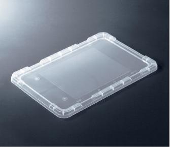 岐阜プラスチック工業　TP規格コンテナー(透明)　TP-34蓋【北海道・沖縄・離島は配送不可】