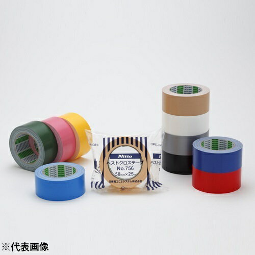 日東電工　ベストクロステープ　No.756　75mm×25m［24巻入］