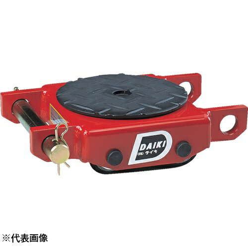 ダイキ　スピードローラー低床型ウレタン車輪2ton　DUW-2P　1台（3914097）