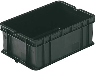外寸(mm)：W337×D225×H135内寸(mm)：W309×D208×H130有効内寸(mm)：W300×D205×H120容量：8.1リットルカラー：ブラック底面形状：SB(格)材質：導電性PP圧縮荷重：10.8kN(1100kgf)オプション：-嵌合商品：サンボックス#3-3、#5-4使用例：-その他：-三甲・サンコー・SANKO