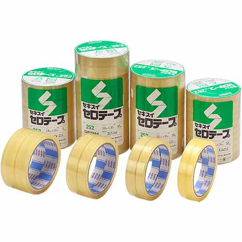 積水化学工業　セロテープ　No.252　24mm×35m［150巻入］