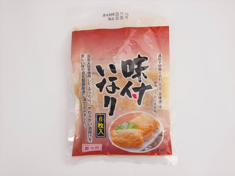 丸和食品　味付いなりあげ　6枚