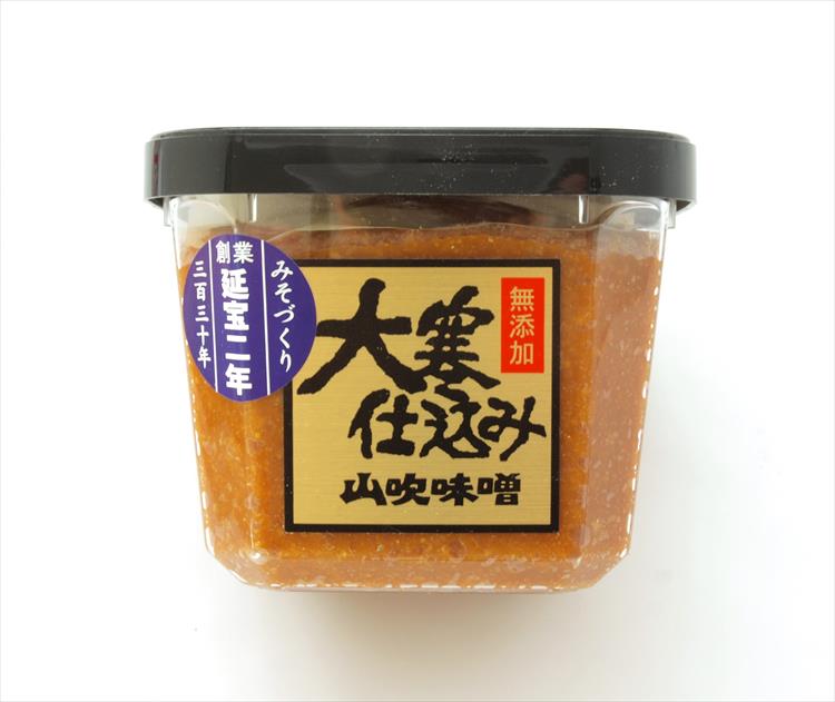Amazon.co.jp: 山吹 無添加大寒仕込み 味噌 500g : 食品・飲料・お酒