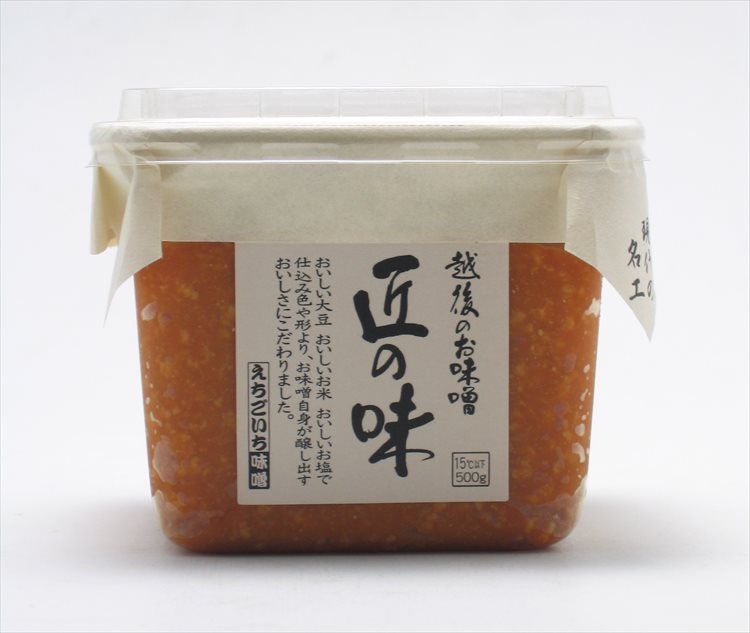 越後味噌 匠の味 500g