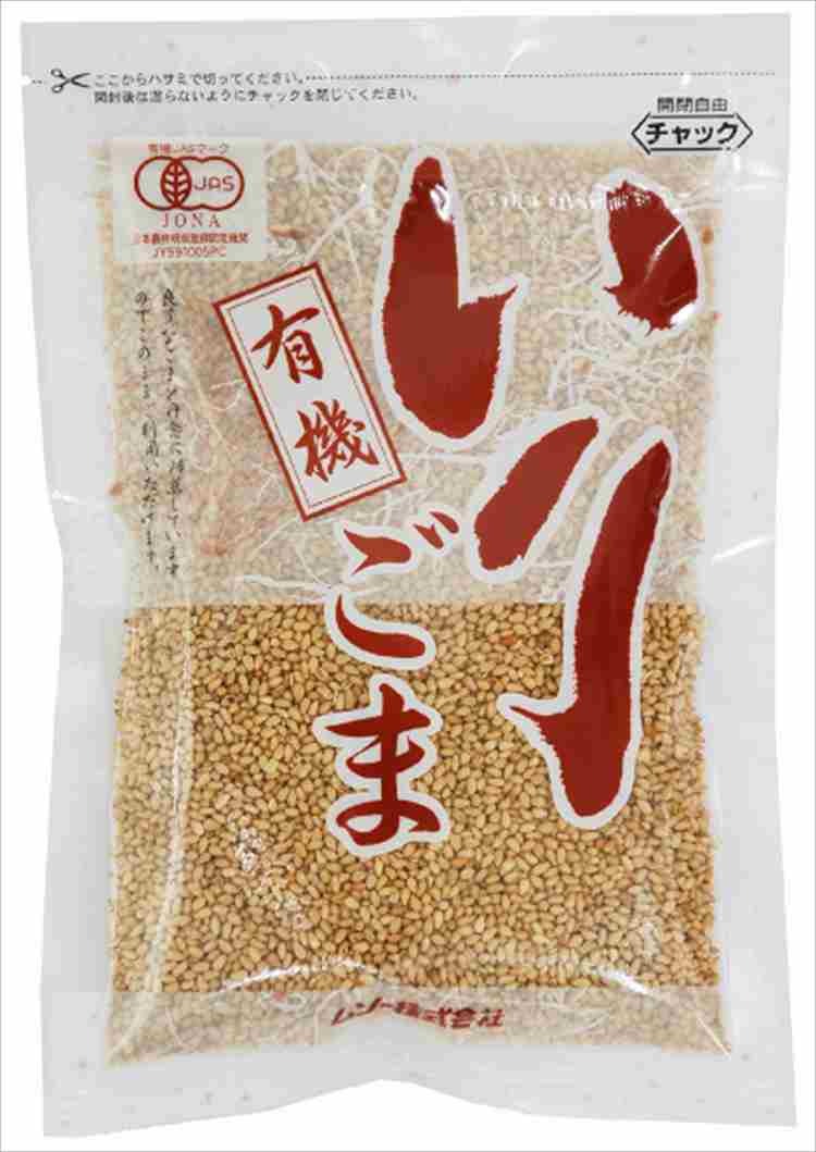 ムソー 有機いりごま(白) 80g