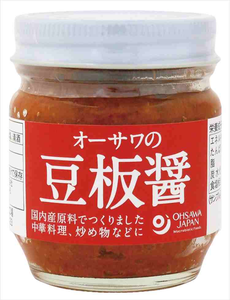 通常使われる外国産ソラマメの代わりに、国内産の丸大豆を使用した豆板醤です。その他原材料もすべて国産で、ただ辛いだけでなく、濃厚な旨みも特徴です。中華料理をはじめ、炒め物などにもお使いください。