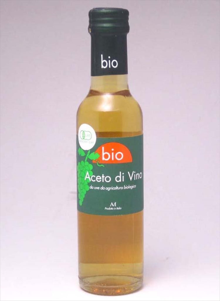 イタリア産有機白ワインビネガー 250ml