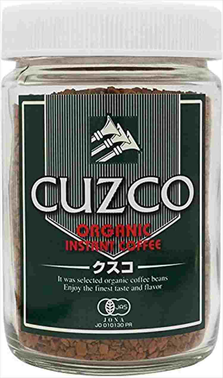 オキノ CUZCO クスコ 緑ラベルインスタントコーヒー 80g 1