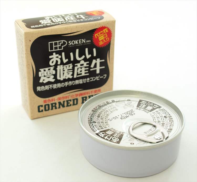 創健社 おいしい愛媛産牛コンビーフ 80g