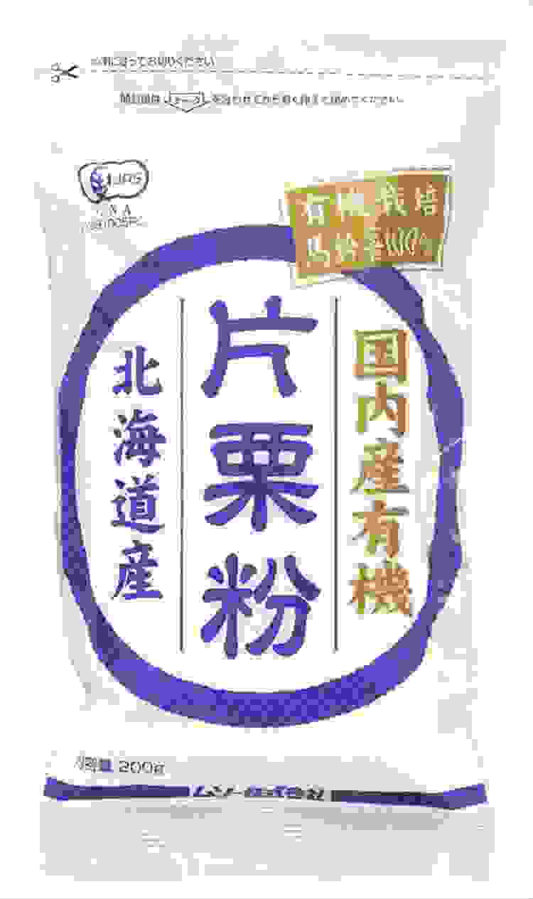 ムソー 国内産有機片栗粉 200g
