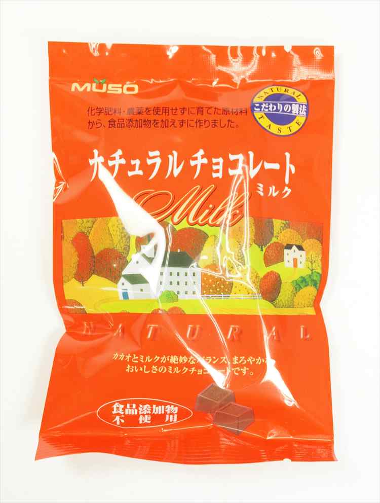 ムソー ナチュラルチョコレート ミルク 60g