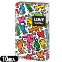 ◆『避妊用コンドーム』相模ゴム工業 キース・へリング スムース (Keith Haring) 10個入 - ドット。つぶつぶ。キースヘリングの作品がパッケージになったコンドーム。 ※完全包装でお届け致します。(4)