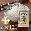 令和5年山形県産 はえぬき 白米 10kg(沖縄、離島は別途2000円加算)