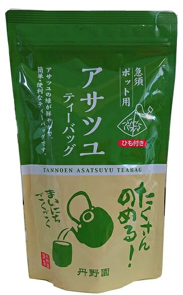規格変更になりました。【お徳用】40個入 アサツユ煎茶ティーバッグ（3g×40P）※ヒモ付き※ 人気品種「アサツユ」のティーバッグ オフィスに、アウトドアに！ ティーバッグでおいしいお茶を簡単に☆【茶】【深蒸し茶】