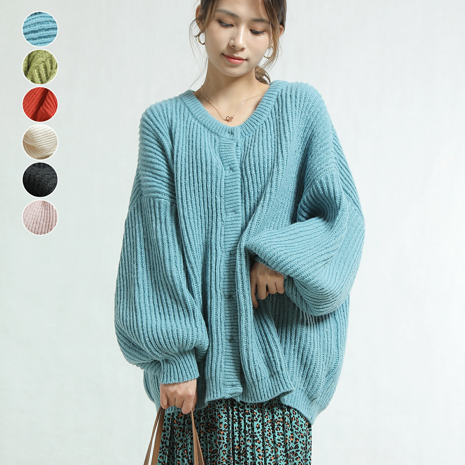 チュニック ニット レディース ニット トップス ロング セーター　ロングニット ぽわん袖 秋冬 大きいサイズ ゆったり プルオーバー 秋 冬 通勤 体型カバー 長袖 きれいめ　おしゃれ 50代 30代 40代 カジュアル　50代　送料無料