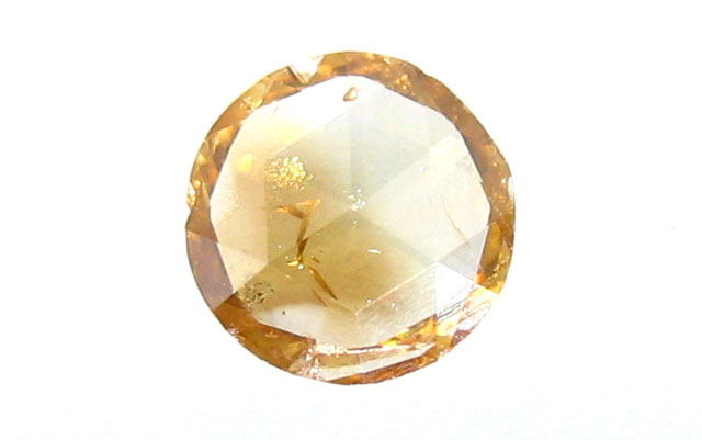 バイカラーダイヤモンド ルース 0.342ct 【一つのダイヤの中に異なる2色が混在するレア中のレアダイヤ】【送料無料】