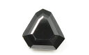 【 GIAの刻印入り 】天然ブラックダイヤモンド ルース(裸石) 2.19ct, Fancy Black (ファンシー・ブラック), モディファイドシールドステップカット【 GIAレポート付 】 【 送料無料 】