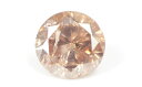 天然ブラウンダイヤモンド ルース(裸石) 0.048ct,I-2,Fancy Orangy Brown (ファンシー・オレンジー・ブラウン)　【 中央宝石研究所ソーティング袋付 】