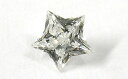 五芒星ダイヤモンド ルース 0.129ct, Fカラー, VS-2, スター・モディファイド・ブリリアント・カット (星型) 【中央宝石研究所ソーティング袋つき】【 送料無料 】