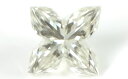 天然ダイヤモンド ルース(裸石) 0.150ct, Jカラー, SI1, 【モディファイドフラワーブリリアントカット、四芒星型】【中央宝石研究所ソーティング袋付】【 送料無料 】