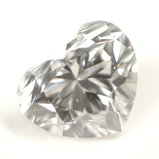 天然ダイヤモンド ルース(裸石) 0.088ct, Dカラー, VS-2, ハートシェイプ 【 中央宝石研究所ソーティング袋付 】 【 送料無料 】 天然ダイヤモンド ルース(裸石) 0.088ct, Dカラー, VS-2, ハートシェイプ 【 中央宝石研究所ソーティング袋付 】 【 送料無料 】