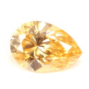 天然オレンジダイヤモンド ルース(裸石) 0.037ct, Fancy Intense Yellow Orange ( ファンシー・インテンス・イエロー・オレンジ ), VS-2, PS 【 中央宝石研究所 】 【 送料無料 】