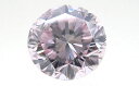 ピンク・ダイヤモンド ルース・裸石 0.716ct, Fancy Light Purplish Pink, SI-2, round brilliant cut (ラウンド・ブリリアント・カット) 【 AGTジェムラボラトリー鑑定書つき 】【送料無料】