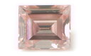 ピンクダイヤモンド ルース 0.064ct, Fancy Pink, VVS-2, バゲットカット, 中央宝石研究所 【送料無料】