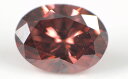 ピンク・ダイヤモンド ルース(裸石) 0.058ct, Fancy Dark Brown Orangy Pink ( ファンシー・ダーク・ブラウン・オレンジー・ピンク ), VVS-2, オーバル・ブリリアント・カット (oval brilliant cut), 【AGTジェムラボラトリーソーティング袋付】【 送料無料 】