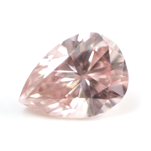 天然ピンクダイヤモンド ルース(裸石) 0.110ct (AGT) 0.109ct (CGL), Fancy Pink, VVS-2 (AGT) VS-1 (CGL) 【 AGTジェムラボラトリー・中央宝石研究所 】 【 送料無料 】