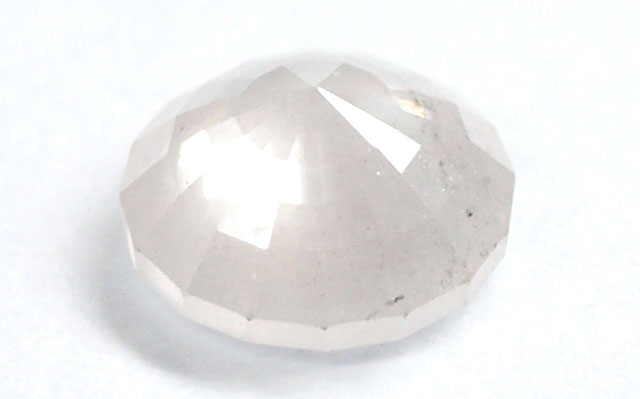 ホワイトダイヤモンド ルース 0.228ct, Fancy White, SI-2, モディファイド・ラウンド・ローズカット, AGT　【送料無料】