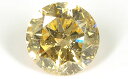 天然イエローダイヤモンド ルース 0.944ct 【蛍光性が Strong Orange ( ストロング・オレンジ )】 Fancy Light Orangy Yellow (ファンシー・ライト・オレンジー・イエロー), I-1, ラウンドブリリアントカット 【中央宝石研究所ソーティング袋付】【 送料無料 】