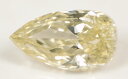 【 Under S (Light Yellow) カラー 】 天然ダイヤモンド ルース(裸石) 0.215ct, SI-1 【 中央宝石研究所 】 【 送料無料 】