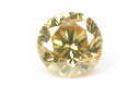 天然イエローダイヤモンド ルース (裸石) Fancy Brownish Orangy Yellow (ファンシー・ブラウニッシュ・オレンジー・イエロー) 0.059ct, I-1【 中央宝石研究所ソーティング袋付 】 【 送料無料 】