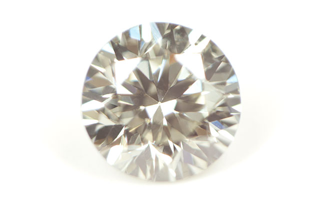 天然イエローダイア ルース (裸石) 0.086ct,SI-1 【蛍光性はミディアム・ブルーイッシュ・ホワイト】【中央宝石研究所ソーティング袋付】【送料無料】