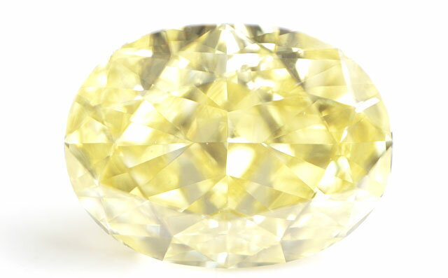 【 GIAの刻印入り 】天然イエローダイヤモンド ルース(裸石) 0.53ct, Fancy Intense Yellow(ファンシー・インテンス・イエロー), VS-1 【 GIAレポート付 】 【 送料無料 】