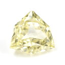 天然イエローダイヤモンド ルース (裸石) Fancy Light Yellow (ファンシー・ライト・イエロー) 0.140ct, VS-2 【 中央宝石研究所ソーティング袋付 】 【 送料無料 】