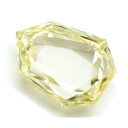 【 Under S (Light Yellow) カラー 】天然イエローダイヤモンド ルース(裸石) 0.191ct, VS-2 【 中央宝石研究所ソーティング袋付 】 【 送料無料 】