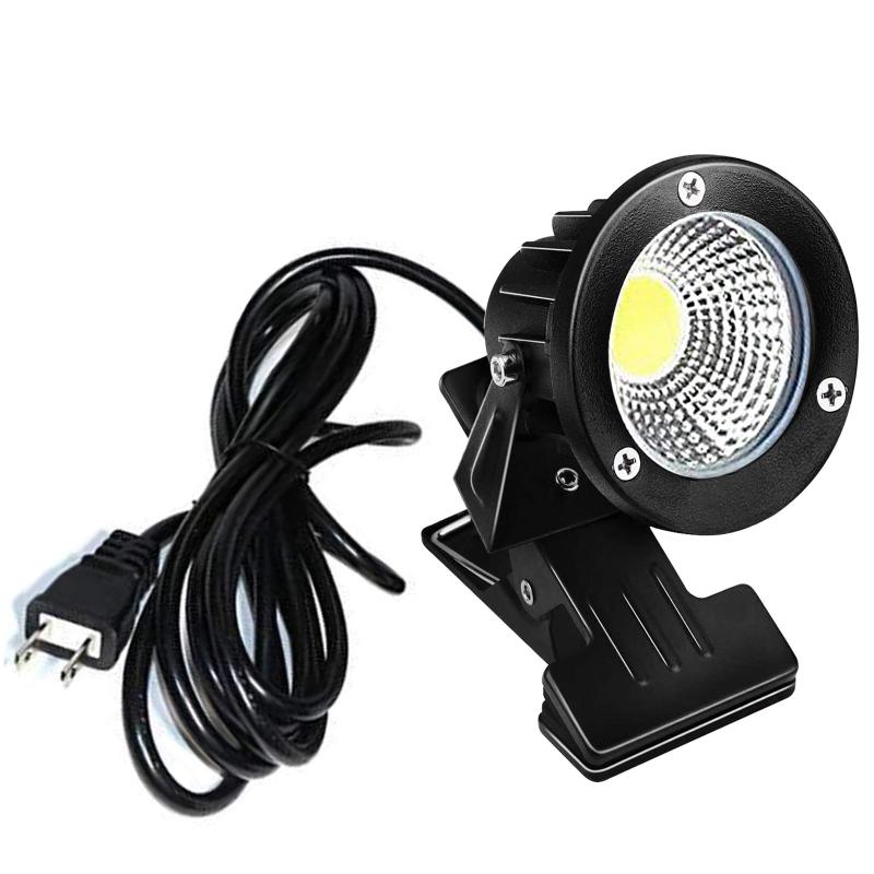 YC LEDクリップライト 7W 防水型 コード長3m 看板用 黒板用照明 店舗看板用 店頭看板 防水LEDライト デスクスタンド アームライト ピッコロライト エクステリアライト 【PSE認証】50000H 2年